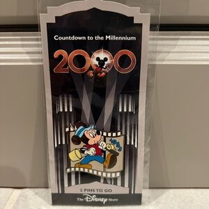 NWT• Disney “Countdown To The Millennium” Fisherman Mickey Mouse Collectible Pin
